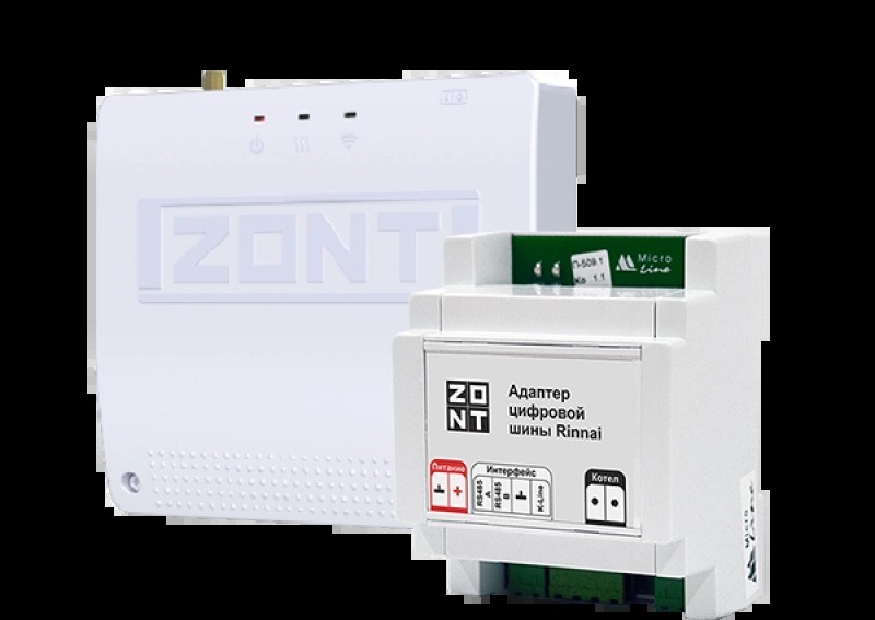 Комплект ZONT SMART NEW + Адаптер RINNAI